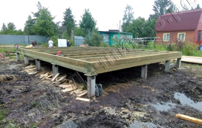 4 Брусовая баня 6×8, 96 м², Ленинградская область, Посёлок Чаща (5)